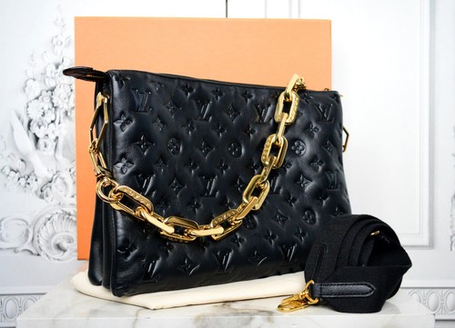 Louis vuitton coussin noir - mm,