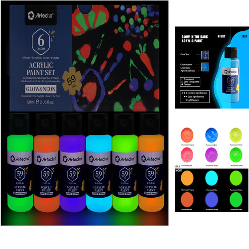 Leuchtfarbe schwarzlicht farbe - schwarzlicht,
