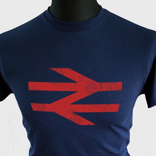 British rail shirt - rail, retro