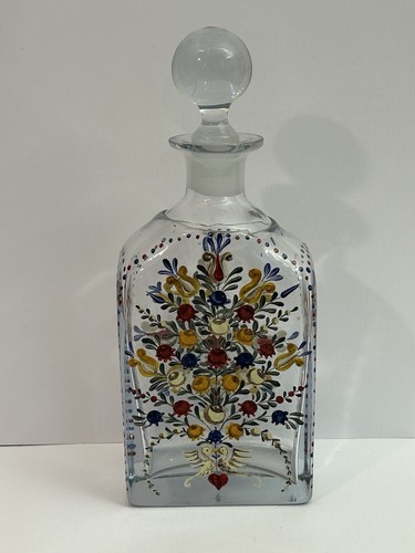Alte grosse karaffe glas - karaffe,