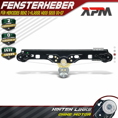 Fensterheber elektrisch hinten - elektrisch,