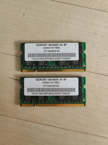 Elpida gddr2 ram - 1,