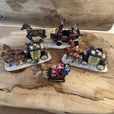 G. Wurm GmbH Weihnachtsfiguren kutschenset 2 - 4 Kutschen. 