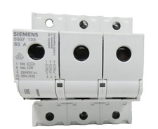 SIEMENS 5SG7 133 63A | Lasttrennschalter 3-polig | inkl. Sicherung D02