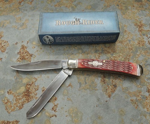 Rough rider red - rough, jigged