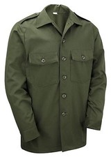 Army Shirt US Original Army Military Surplus Combat Work Fatigue Top olivgrün