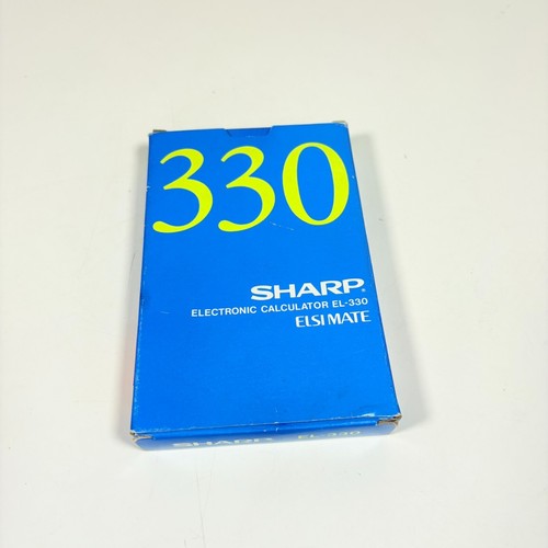 Sharp 330 vintage - el-330,
