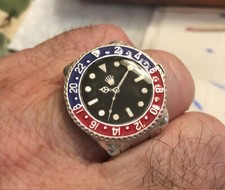 ROLEX GMT Sterling Silber Ring