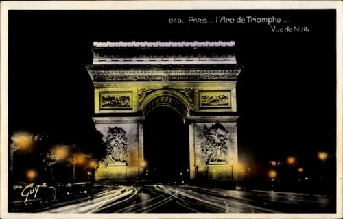 Paris arc de triomphe - de,