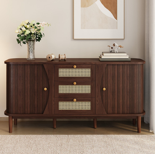 Sideboard rattangeflecht - sideboard,