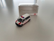 Wiking - VW T5 DB Notfallmanagement/Unfallhilfsfahrzeug weiß/rot - 1:87