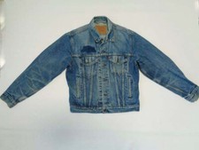 LEVIS Jeansjacke Made USA Vintage Gr. M / 38 blau denim