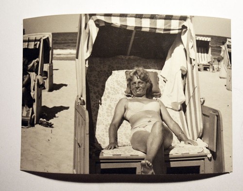 Altes ddr foto frau - ddr, bikini