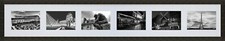 Collage Holz Bilderrahmen