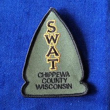Wisconsin Polizei Patch SWAT Chippewa County #2