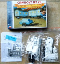 3 verschiedene Zirkus Anhänger  - 1:87  Bausatz von SDV-Models