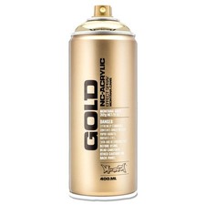 Montana Cans GOLD Chrome Effect Spray 400ml Gold Silber Kupfer Lack Farbe DIY