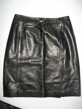 Echt-Lederrock ? Ann Taylor ? Gr. 34 ? butterweiches ? glänzend?Nappaleder