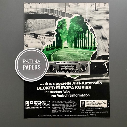 1975 becker europa kurier - 1975,