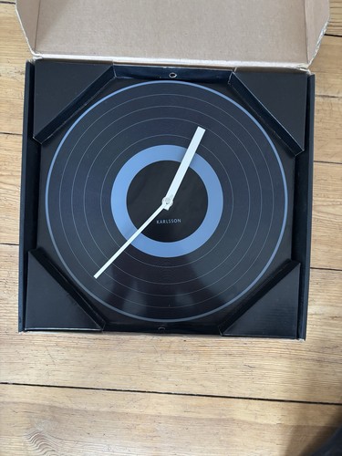 Karlsson wanduhr black - wanduhr, "black
