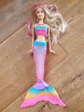 Barbie Meerjungfrau Puppe Mit Lichteffekten und beweglichem Schwanz