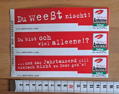 Alter aufkleber sticker radio - alter,