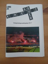 Kreuz & Quer Nr. 6 Fanzine - Groundhopping Ultras Fans Hooligans Rostock