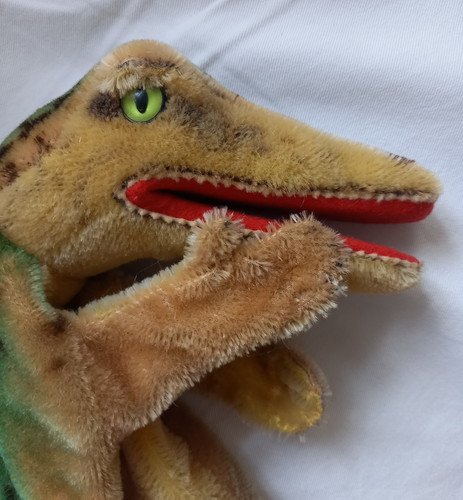 Steiff tier handpuppe krokodil - steiff,