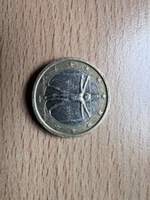 1 Euro Münze Italien 2008 Vitruvianischer Mensch - Leonardo da Vinci