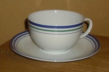 Clou & Classic 1 Jumbogedeck, blau-grünes Dekor