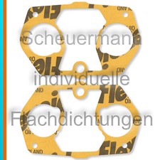 2x Dichtung zum Luftfilter für Weber 36 IDF Vergaser Alfa Romeo,Arna,Alfasud, VW