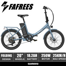Fafrees 20 Zoll Elektrofahrrad E-Bike Faltrad Citybike Pedelec 250W 18.2AH ebike