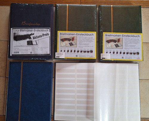 Briefmarkenalben neu - 5, briefmarkenalben,