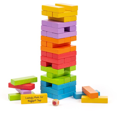 Bigjigs toys holz stapelturm - toys,