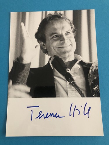 Terence hill original signed - terence,