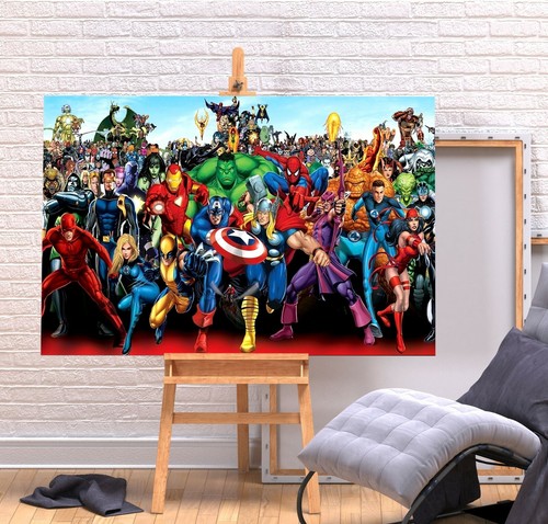 Marvel superheroes wandbild - -,