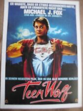 Teen Wolf ♦ 1985 ♦ Filmkarte Cinema - Michael J. Fox