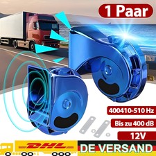 Elektrisch-Schnecken Klang Hupe Lufthorn Laut Horn Auto Fanfare LKW 115DB 12V