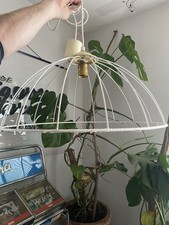 Lampe Lampenschirm Deckenleuchte 58cm 60cm Draht Vintage 