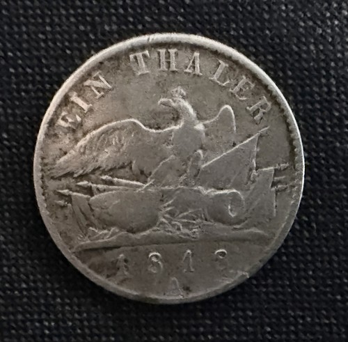 Ein thaler 1818 fr - (a),