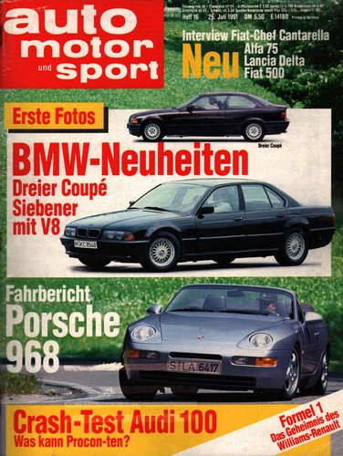 Zeitschrift auto motor und - auto,