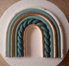 Tortendeko Regenbogen Taufe