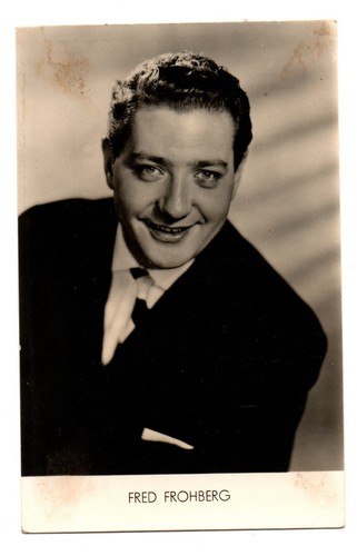Fred frohberg ak - frohberg, ➔