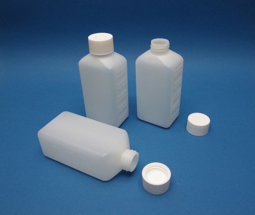 250ml vierkant flasche - pe,