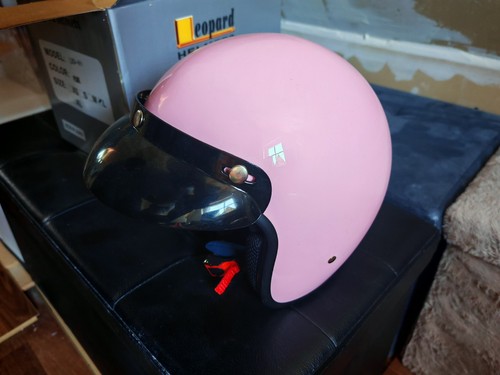 Motorrad helm pink l - gr.,