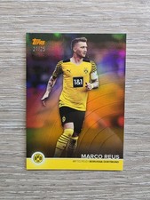 Marco Reus Topps Borussia Dortmund Team Set 2021 2022 Numbered /25 Orange BVB