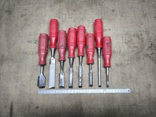 Schwedische Stechbeitel Stemmeisen Bahco Holzbearbeitungswerkzeug Tischler