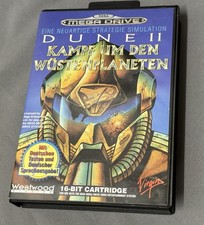 Sega Mega Drive Spiel • Dune II Kampf um den Wüstenplaneten