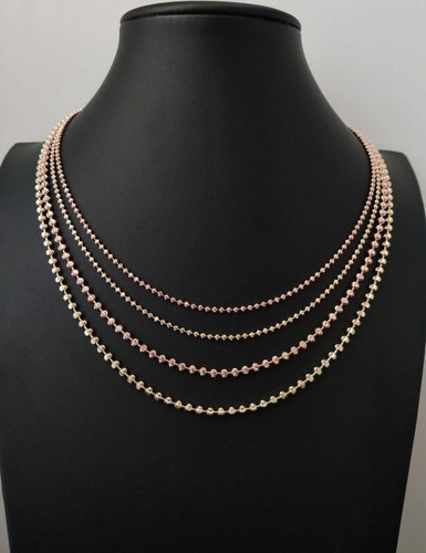 Massive 14k echte - massive, gelb-