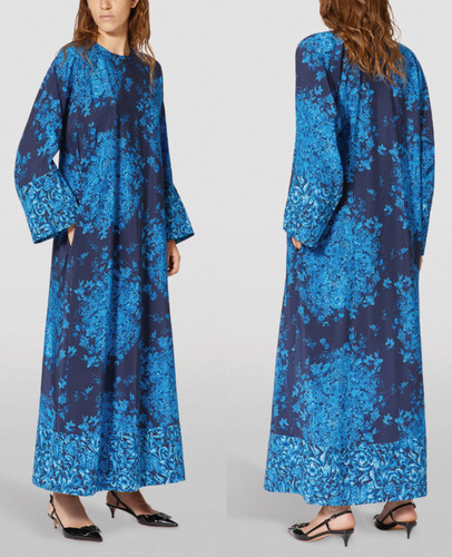 Valentino garavani silk caftan - valentino,